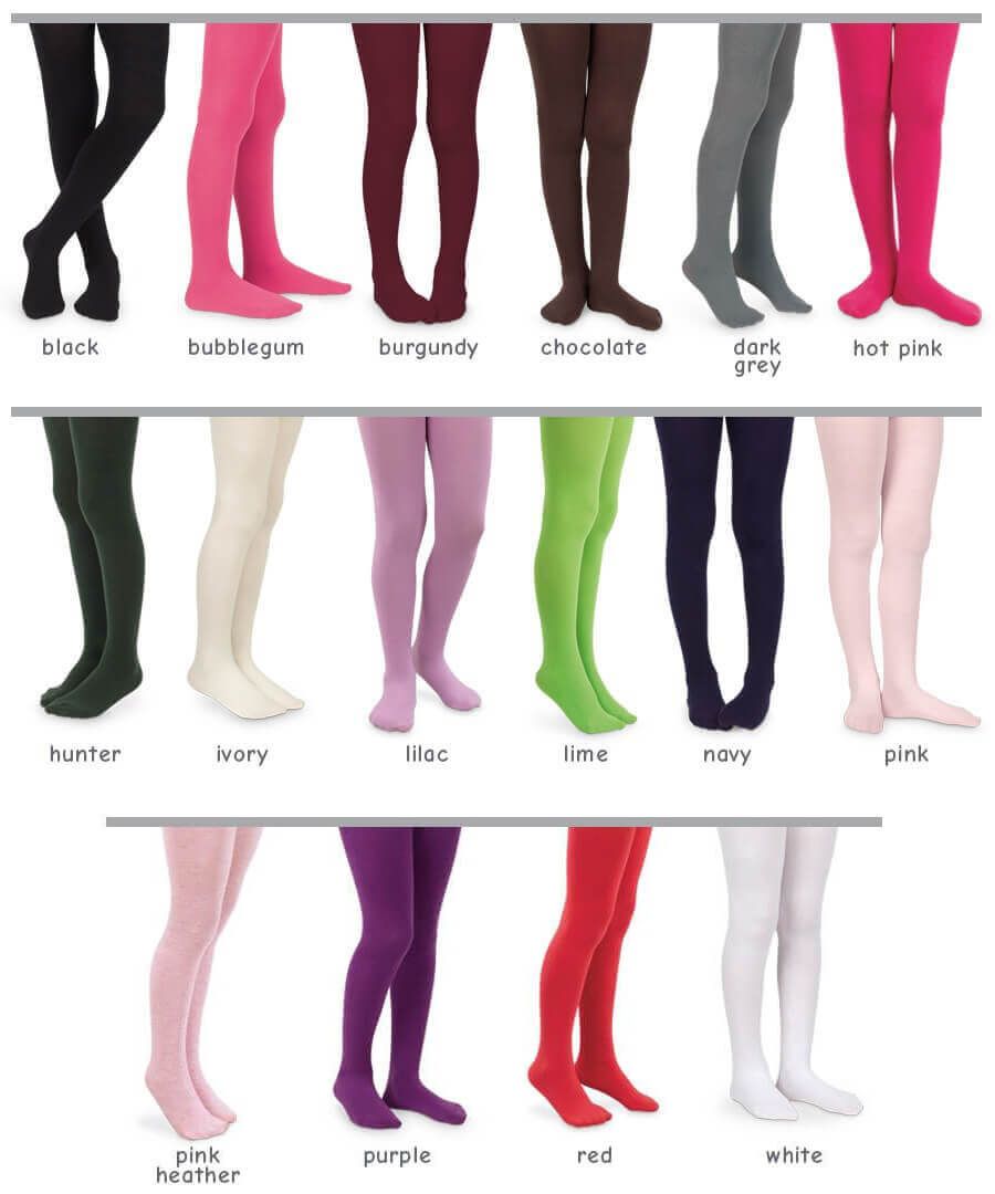 Pima Cotton Tights - Pink Kids Socks + Tights Jefferies Socks
