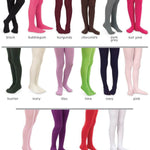 Pima Cotton Tights - Red Kids Socks + Tights Jefferies Socks