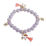 Purple Unicorn Star Bracelet Kids Jewelry Great Pretenders