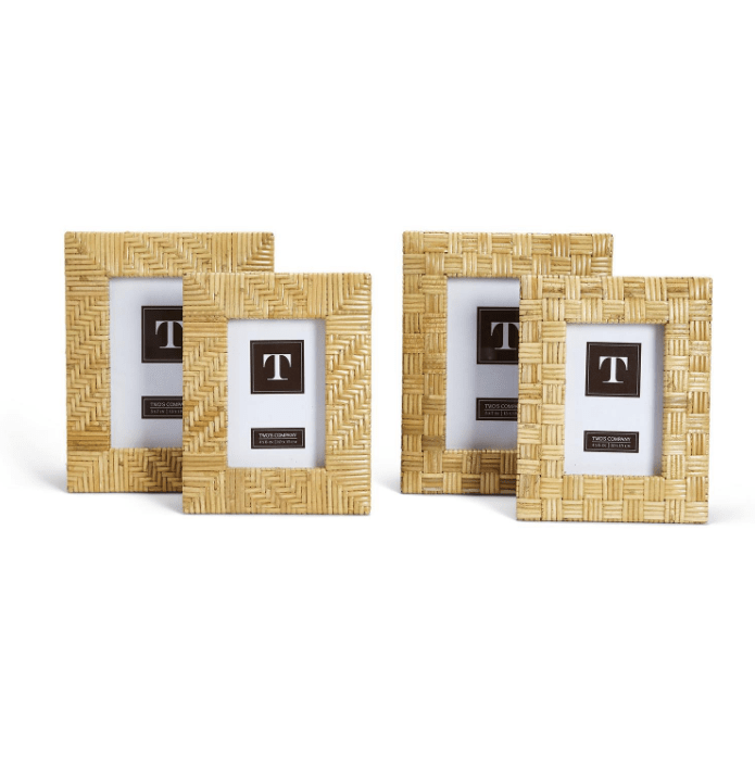 Rattan Frames Home Decor Two's Company