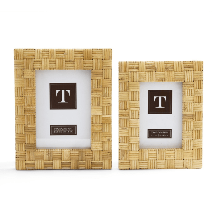 Rattan Frames Home Decor Two's Company