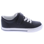 Reese - Navy Leather Boys Shoes Footmates