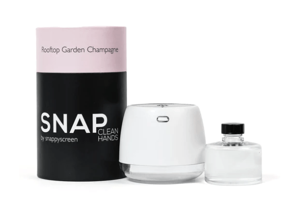 Rooftop Garden Champagne Touchless Mist Sanitizer Self-Care SnappyScreen