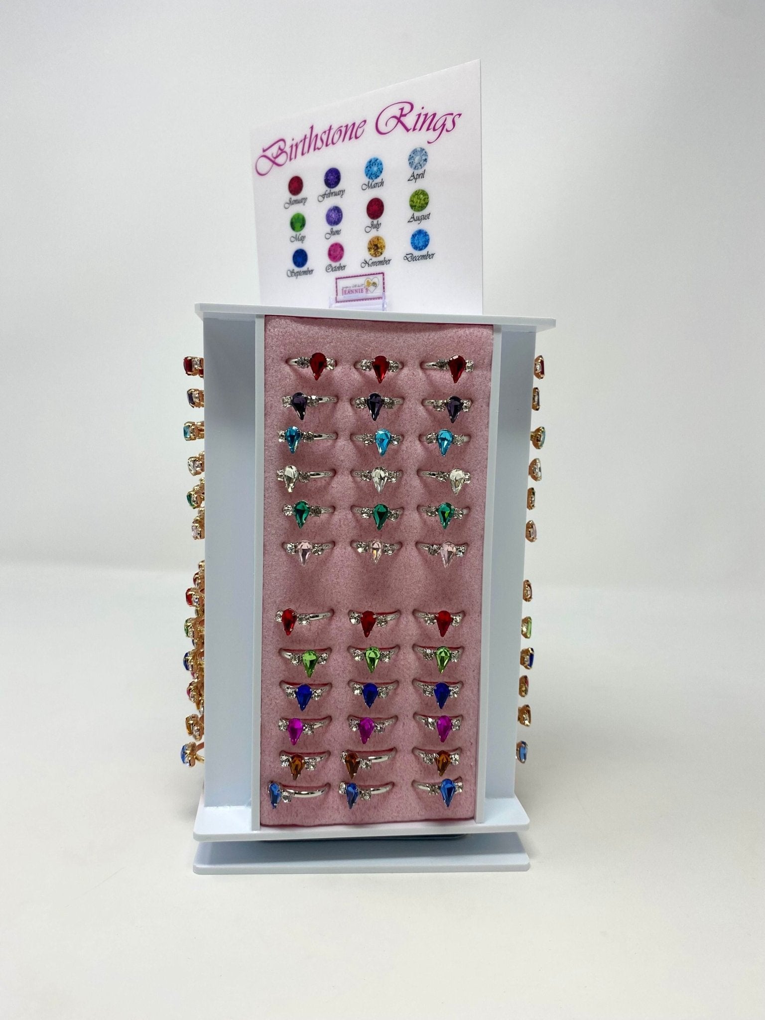 Silver Birthstone Ring Kids Jewelry Jeanine's Enterprises