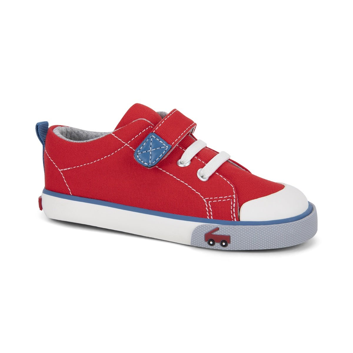 Stevie - Red/Blue Boys Shoes See Kai Run