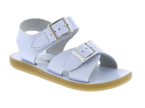Tide - Light Blue Boys Shoes Footmates