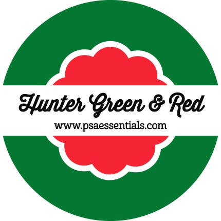 Two Color Ink - Hunter Green & Red Paper Goods PSA Essentials