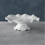 VIDA Havana Pedestal Cake Plate White Kitchen + Entertaining Beatriz Ball