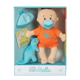 Wee Stella Peach Tiny Dino Set Toys Manhattan Toy Company