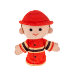 When I Grow Up Finger Puppets Toys Midwest-CBK Fireman