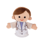 When I Grow Up Finger Puppets Toys Midwest-CBK Doctor