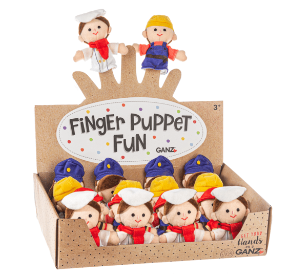 When I Grow Up Finger Puppets Toys Midwest-CBK