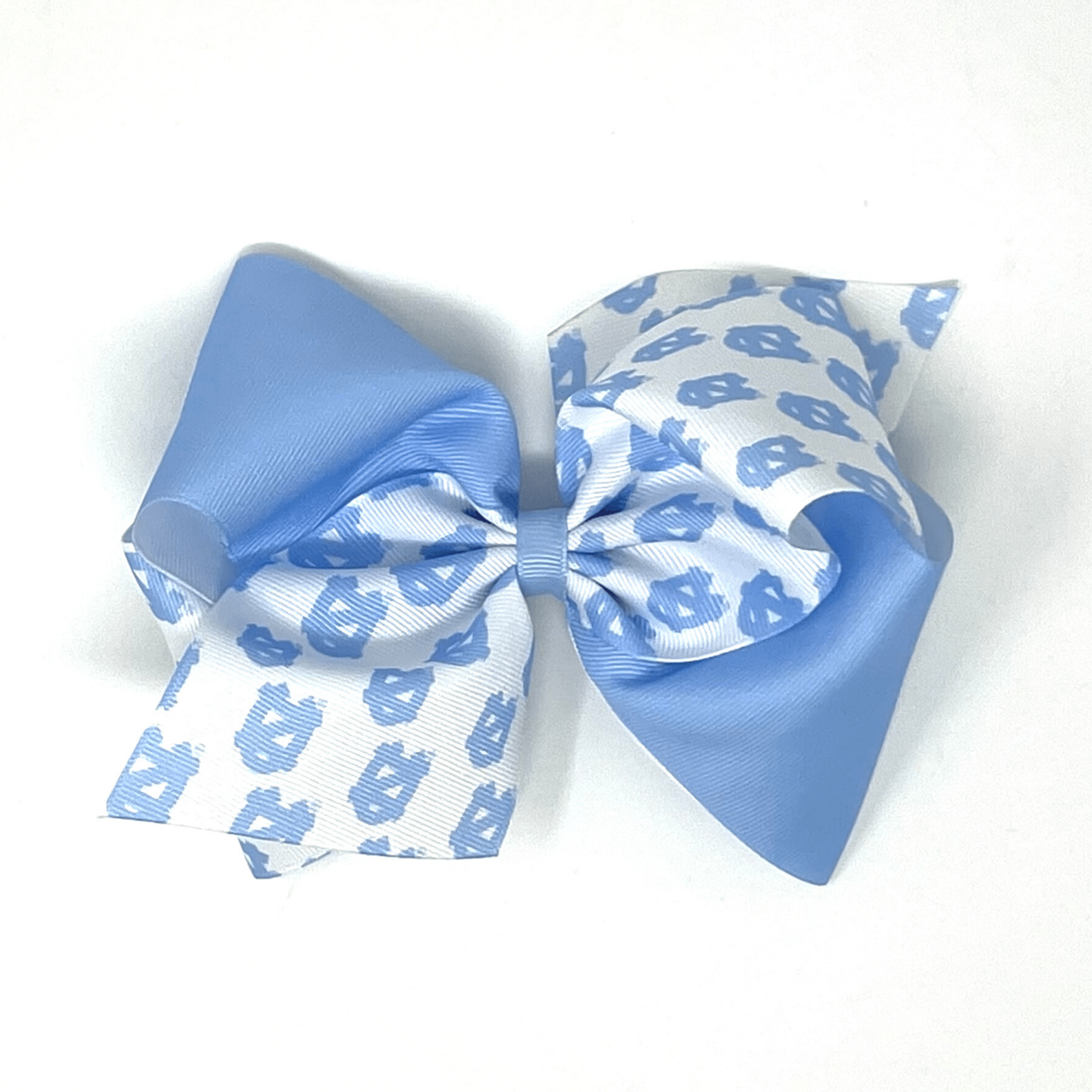 Wide King College Print Color Block - UNC Kids Hair Accessories Wee Ones