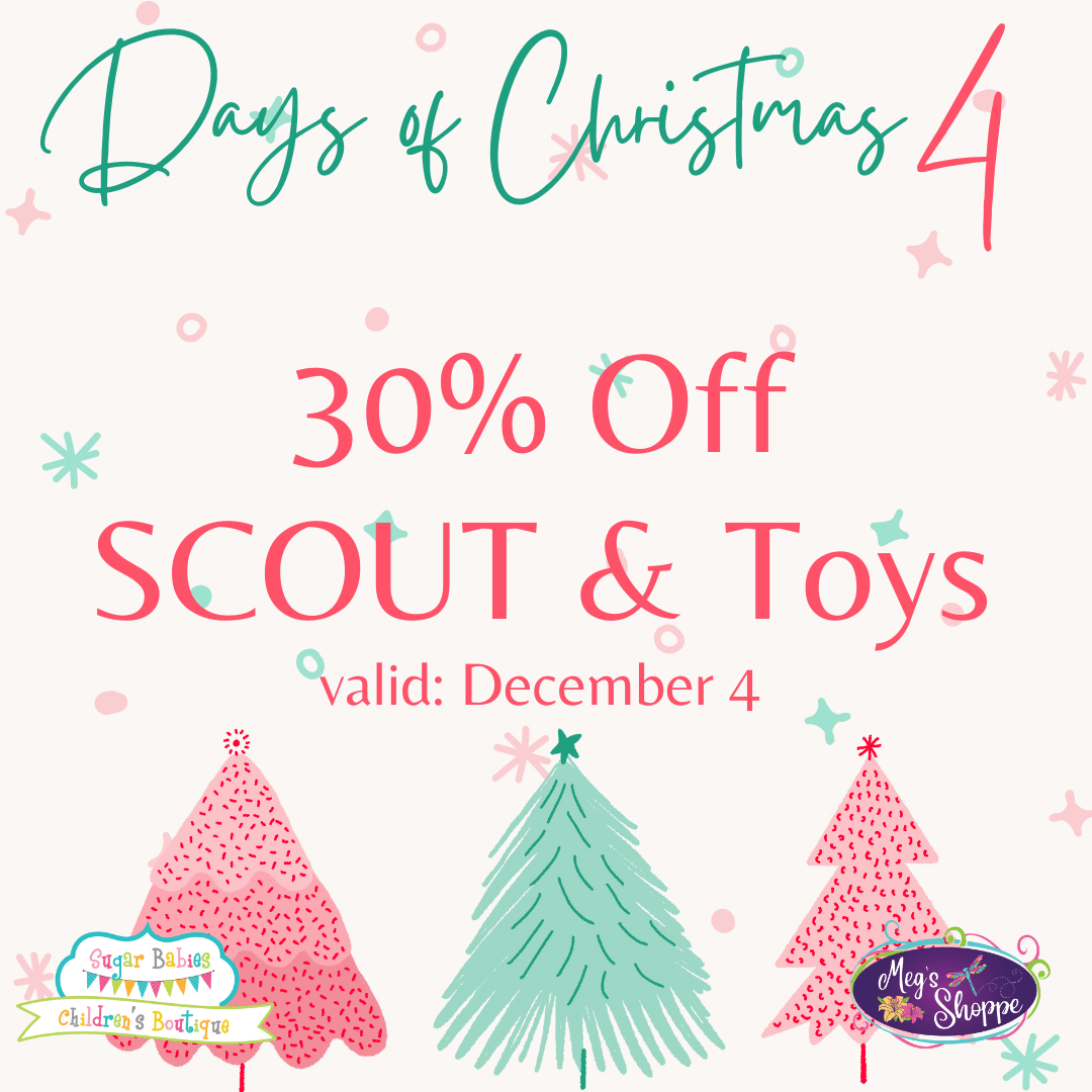 12 Days of Christmas - Day 4 - Sugar Babies Children's Boutique/Meg's Shoppe