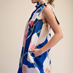 Bloom Bow Dress - Royal Short Dresses Glam