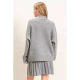 Silver Belle Sweater Skirt Set Tops HYFVE