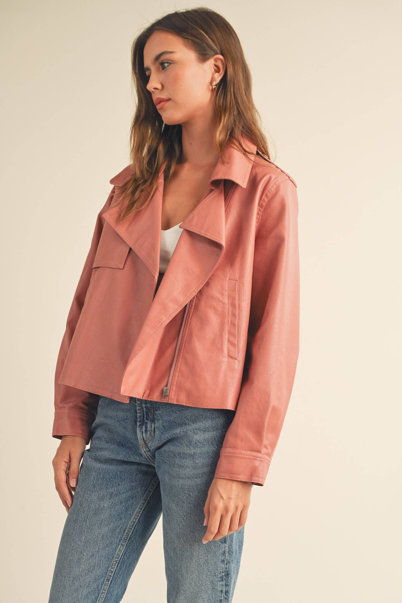 Wild Rose Moto Jacket Outerwear &MERCI