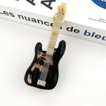 Electric Guitar Claw Clip - Brown Hair Accessories TheDivaSoap