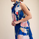 Bloom Bow Dress - Royal Short Dresses Glam