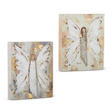 10" Angel Block Wall Art - Sugar Babies Children's Boutique/Meg's Shoppe