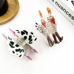 Chicken Claw Clip - Rooster Hair Accessories TheDivaSoap