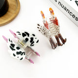 Chicken Claw Clip - Rooster Hair Accessories TheDivaSoap