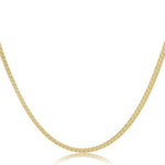 15" Choker Herringbone Chain - Gold Necklaces enewton