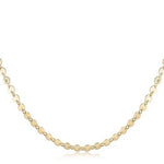 15" Choker Infinity Chic Chain - Gold Necklaces enewton