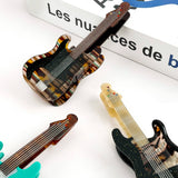 Electric Guitar Claw Clip - Green Hair Accessories TheDivaSoap