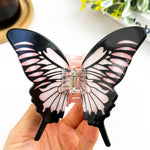 Butterfly Claw Clip - Dark Pink Hair Accessories TheDivaSoap