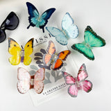 Butterfly Claw Clip - Dark Pink Hair Accessories TheDivaSoap