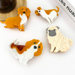 Puppy Claw Clip - Pug Hair Accessories TheDivaSoap