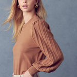 Café Chic Sweater - Taupe Sweaters &MERCI