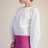 Purely Poised Pleated Top Tops Glam