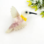 Hummingbird Hair Claw Clip, Elegant Acetate Bird Hair Clip: Hummingbird-Green Hair Accessories TheDivaSoap
