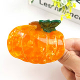 Orange Pumpkin Hair Claw Clip Hair Accessories TheDivaSoap