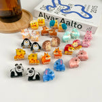 Mini Hair Clip Set - Hedgehog Hair Accessories TheDivaSoap