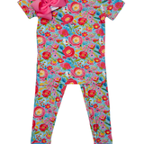 S/S Pajama Set - Preppy Floral Girls Sets Twinkling Star