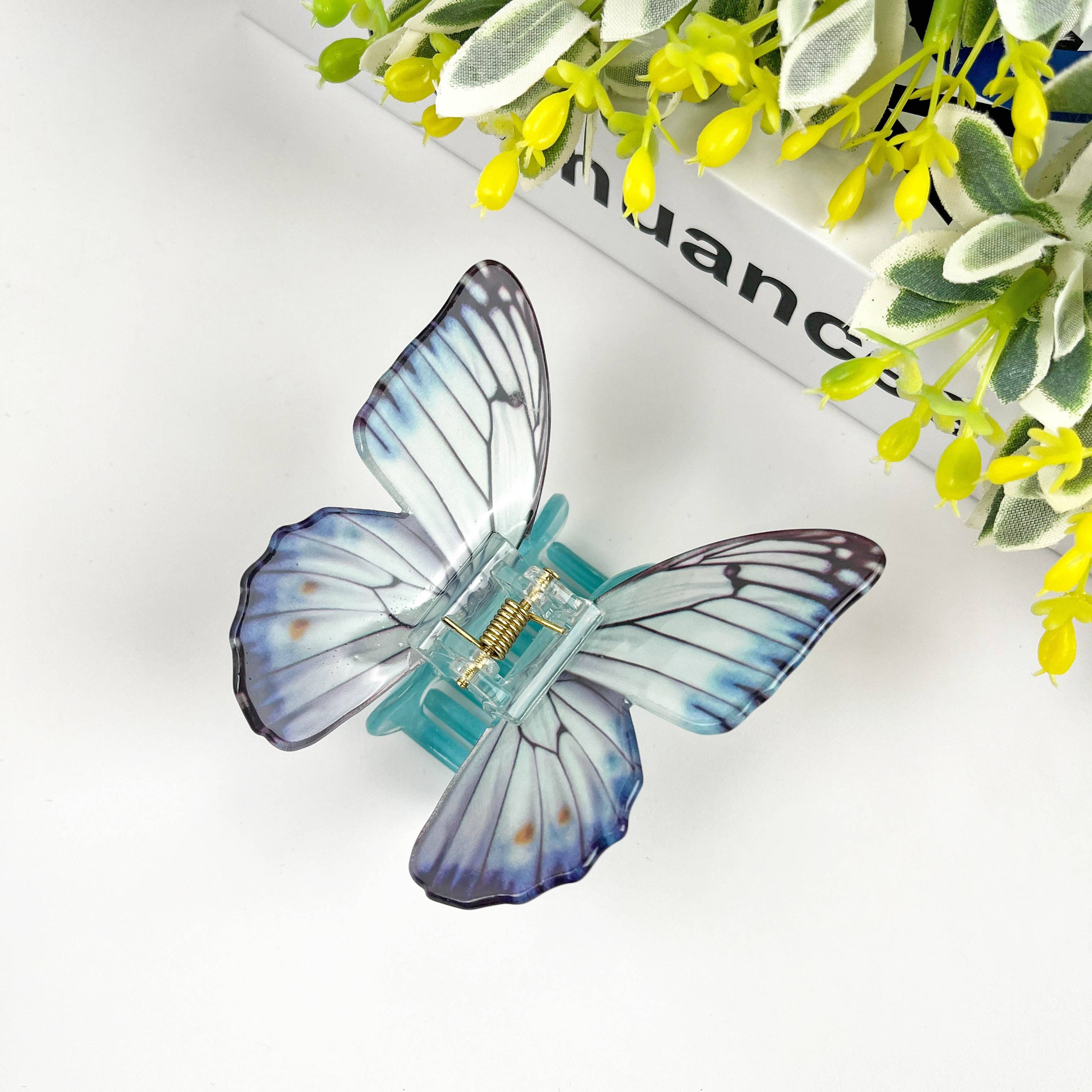 Colorful Butterfly Claw Clip Hair Accessories TheDivaSoap