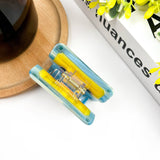 Tape Hair Clip,Acetate Creative Hair Claw: Blue Hair Accessories TheDivaSoap