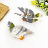 Pigeon Hair Clip - Lt. Gray Hair Accessories TheDivaSoap