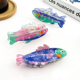 Cute Sardine Hair Claw Clip: Blue Hair Accessories TheDivaSoap