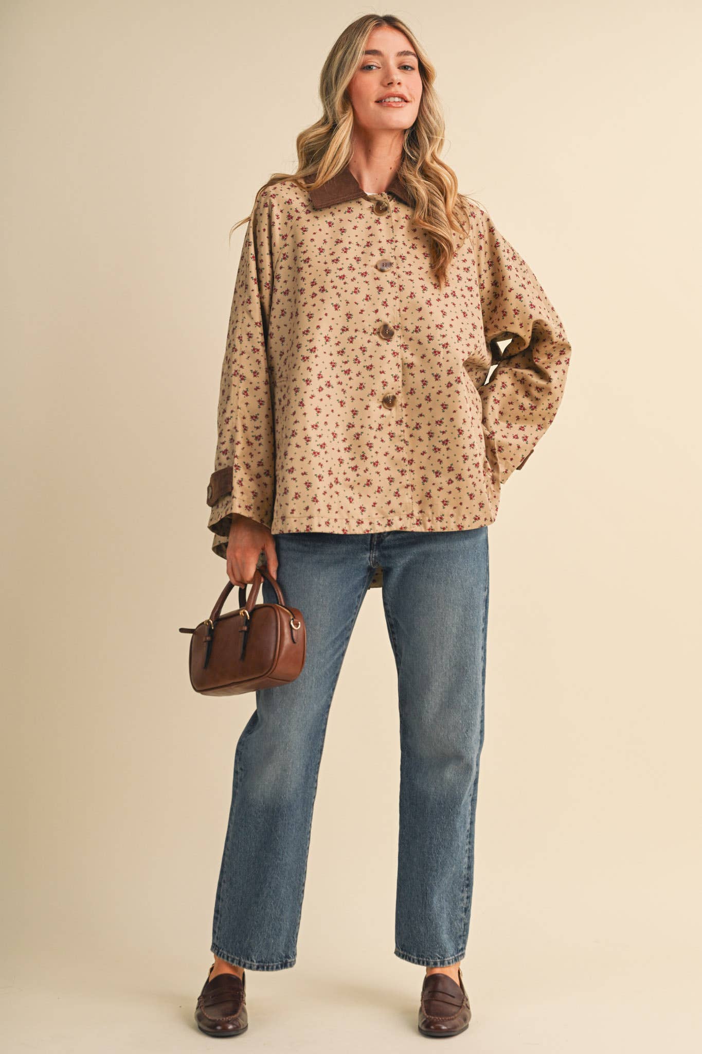 Heritage Floral Swing Jacket Outerwear &MERCI