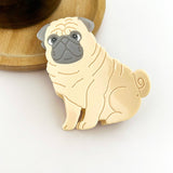 Puppy Claw Clip - Pug Hair Accessories TheDivaSoap