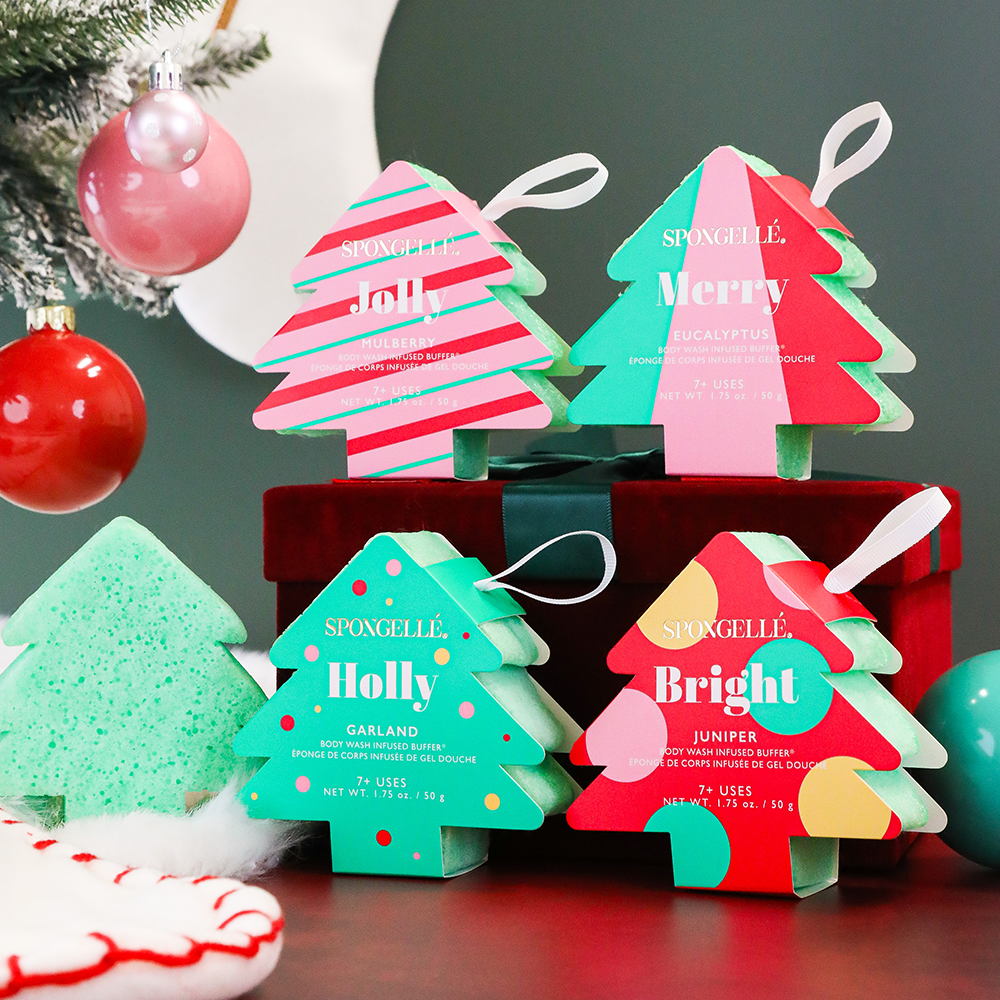 Holiday Tree Buffer - Assorted Seasonal Spongellé   