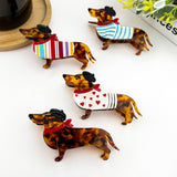 Dog Claw Clip - Multi-Colored Hair Accessories TheDivaSoap