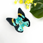 Butterfly Claw Clip - Blue Hair Accessories TheDivaSoap