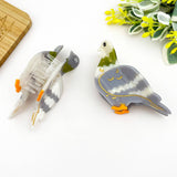 Pigeon Hair Clip - Lt. Gray Hair Accessories TheDivaSoap