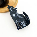 Black Wolf Claw Clip - Black Hair Accessories TheDivaSoap