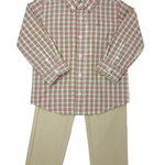 Boys Button Dress Pants - Fog Boys Pants Southbound